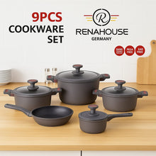 Set de ollas de 9 piezas de Renahouse Germany