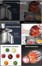Picador Eléctrico de Carne Multiuso