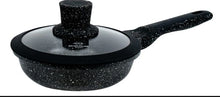 Sartén Antiadherente En Mármol Tapa De Vidrio 18 cm Renahouse
