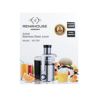 Extractor de Jugo 1500 W  Renahouse Germany