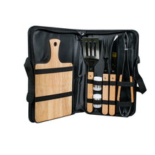 Utensilios de Asado BBQ Set x 7 Piezas.