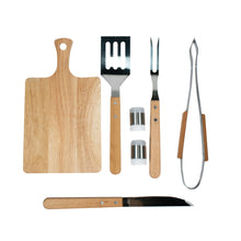 Utensilios de Asado BBQ Set x 7 Piezas.