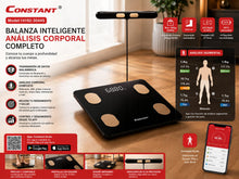 Báscula Inteligente de Análisis Corporal Completo Constant