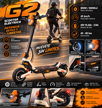 Scooter Eléctrico NAGO G2 – Potencia, autonomía y diseño todoterreno de Renahouse Germany