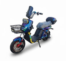 Moto Eléctrica para 2 personas con cesta y baúl Renahouse Germany
