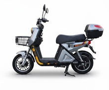Moto Eléctrica para 2 personas con cesta y baúl Renahouse Germany
