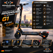 Scooter Eléctrico NAGO G1 – Potencia, autonomía y estilo de Renahouse Germany