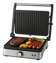 Asador Plancha Parrilla electrica Doble 2200w Antiadherente