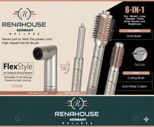 Multiestilizador para Cabello Flex Style 8-1 Liso y ondulado