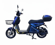 Moto Eléctrica para 2 personas con cesta y baúl Renahouse Germany