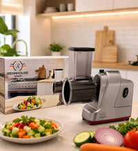 Picador y Rallador Eléctrico de Verduras Renahouse 5 en 1
